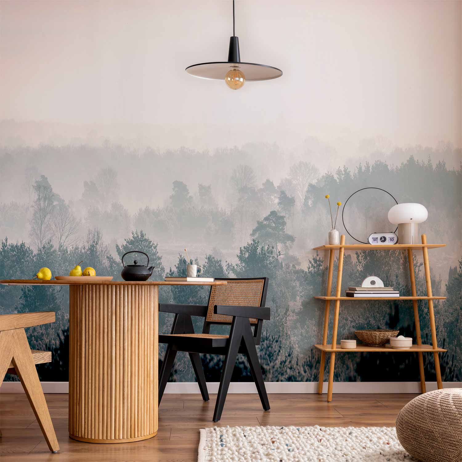 Winter Forest Landscape Wall Mural