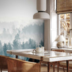 Winter Forest Landscape Wall Mural