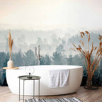 Winter Forest Landscape Wall Mural