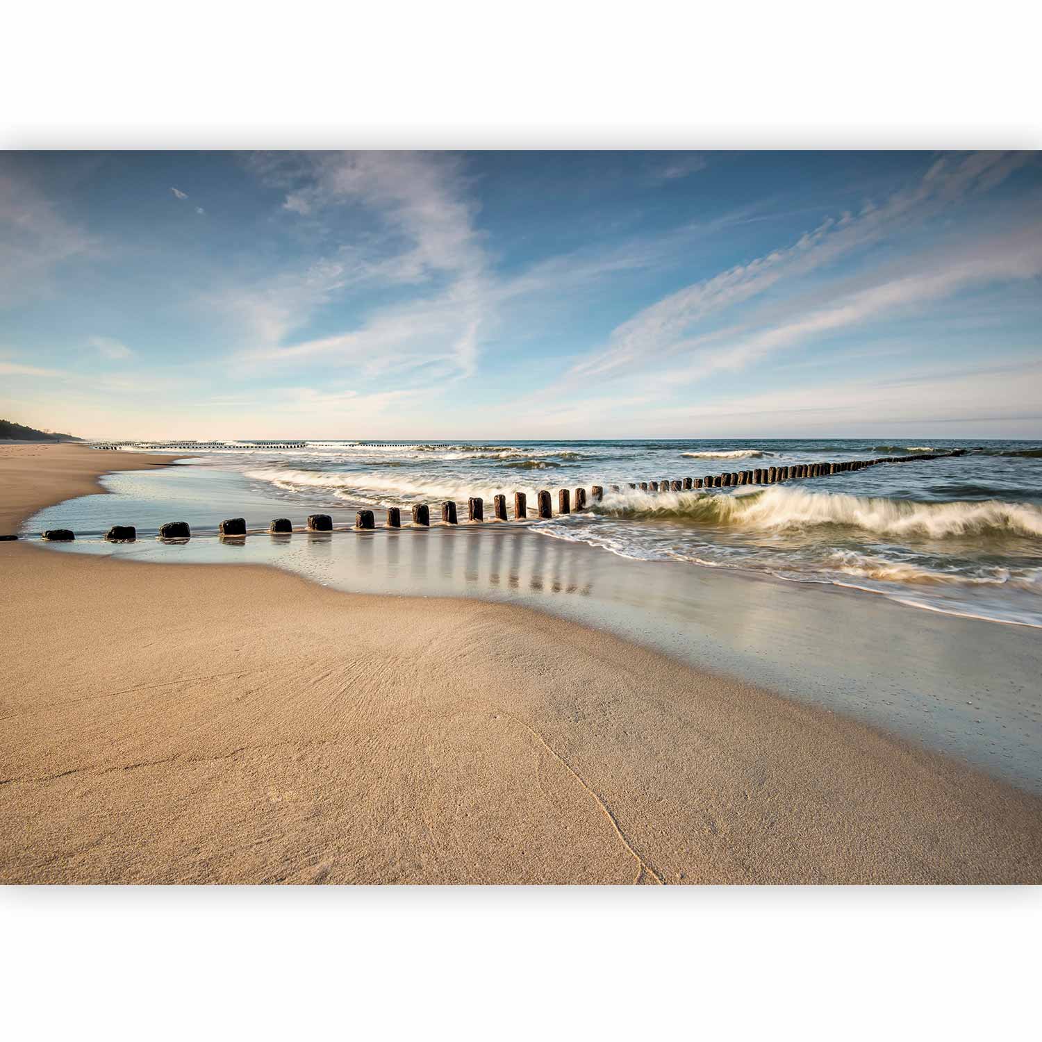 Sea Breeze Coastal Landscape Wall Mural