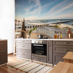 Sea Breeze Coastal Landscape Wall Mural