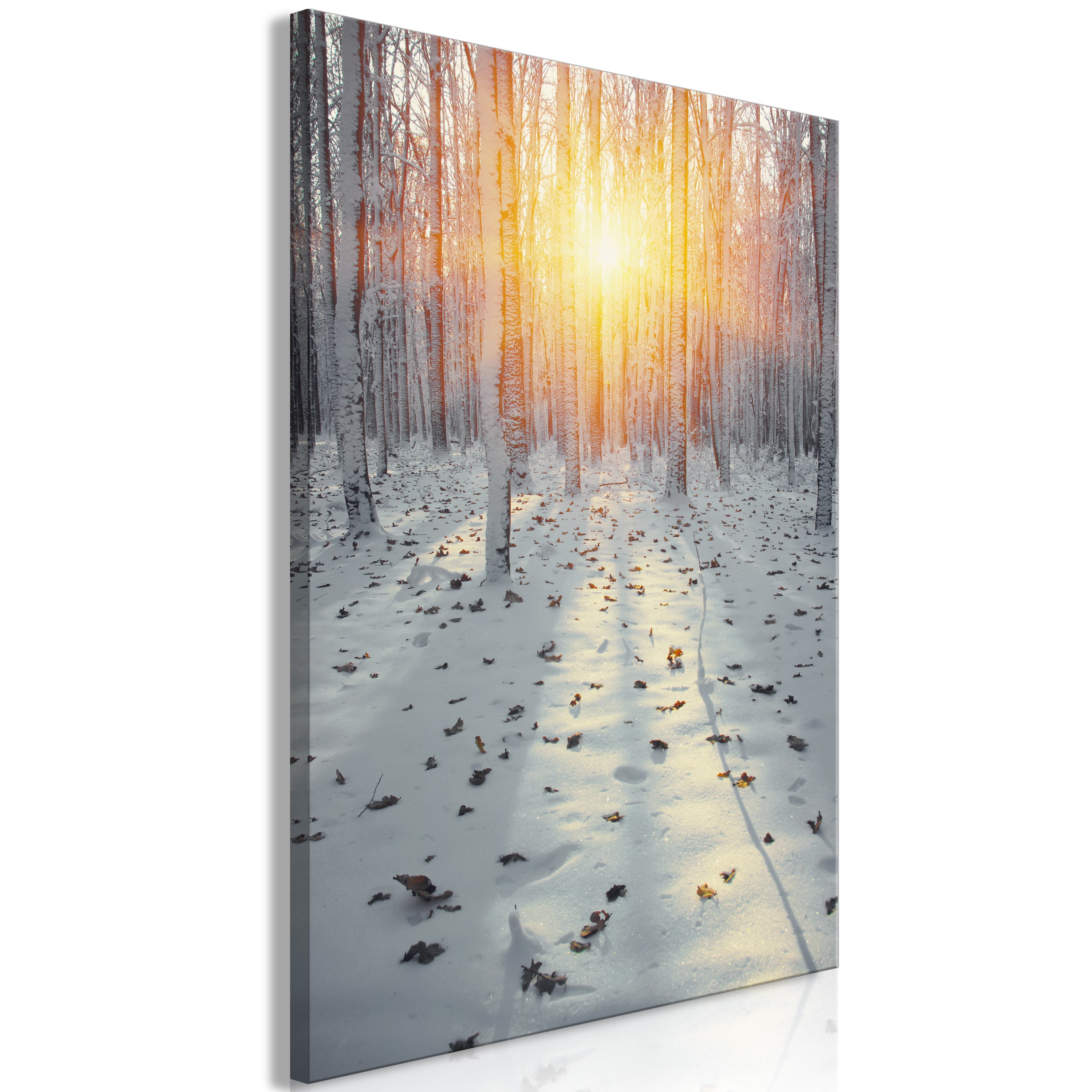 Canvas Print Winter Afternoon Vertical