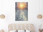 Canvas Print Winter Afternoon Vertical