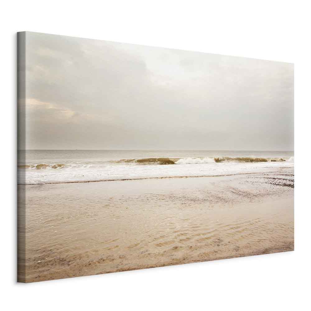 Sea After Storm Wide Canvas Print