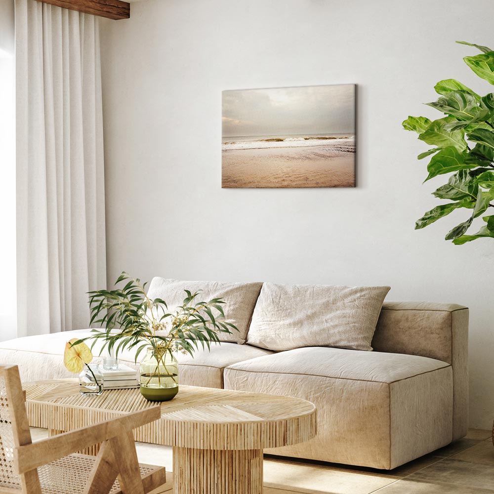 Sea After Storm Wide Canvas Print