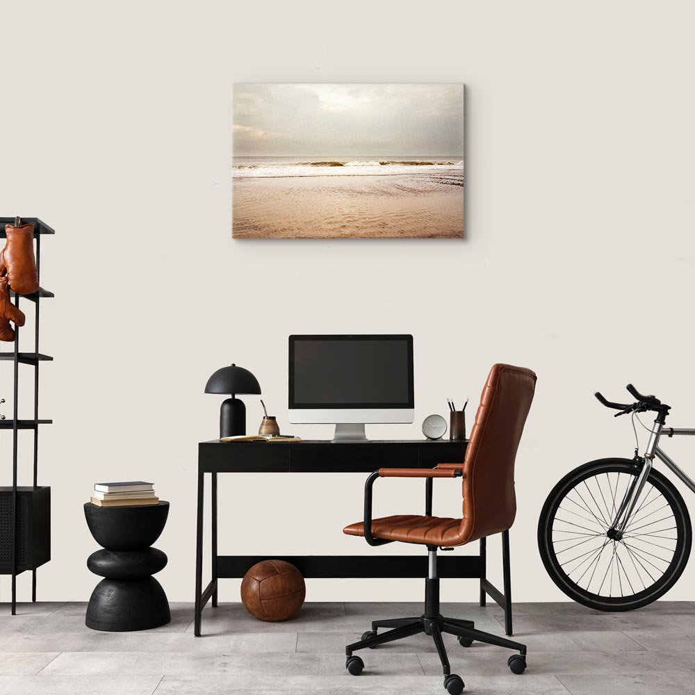 Sea After Storm Wide Canvas Print