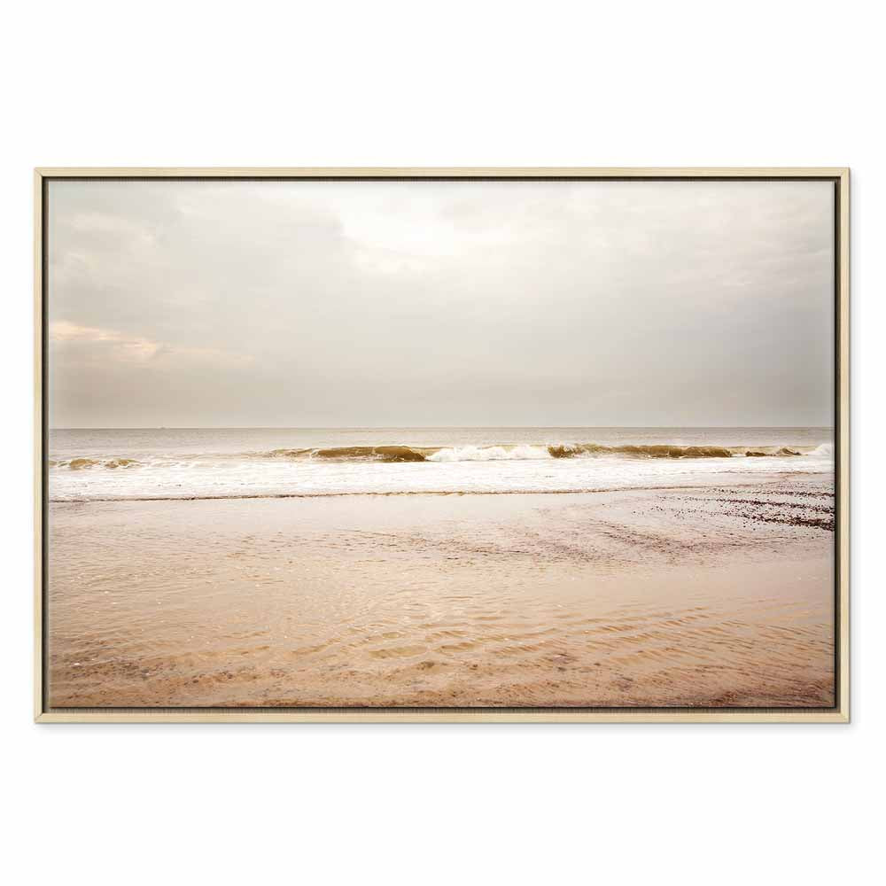 Sea After Storm Wide Canvas Print