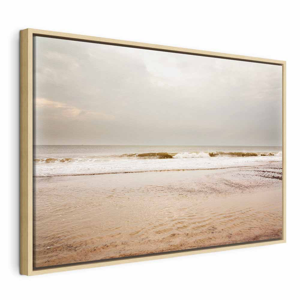 Sea After Storm Wide Canvas Print