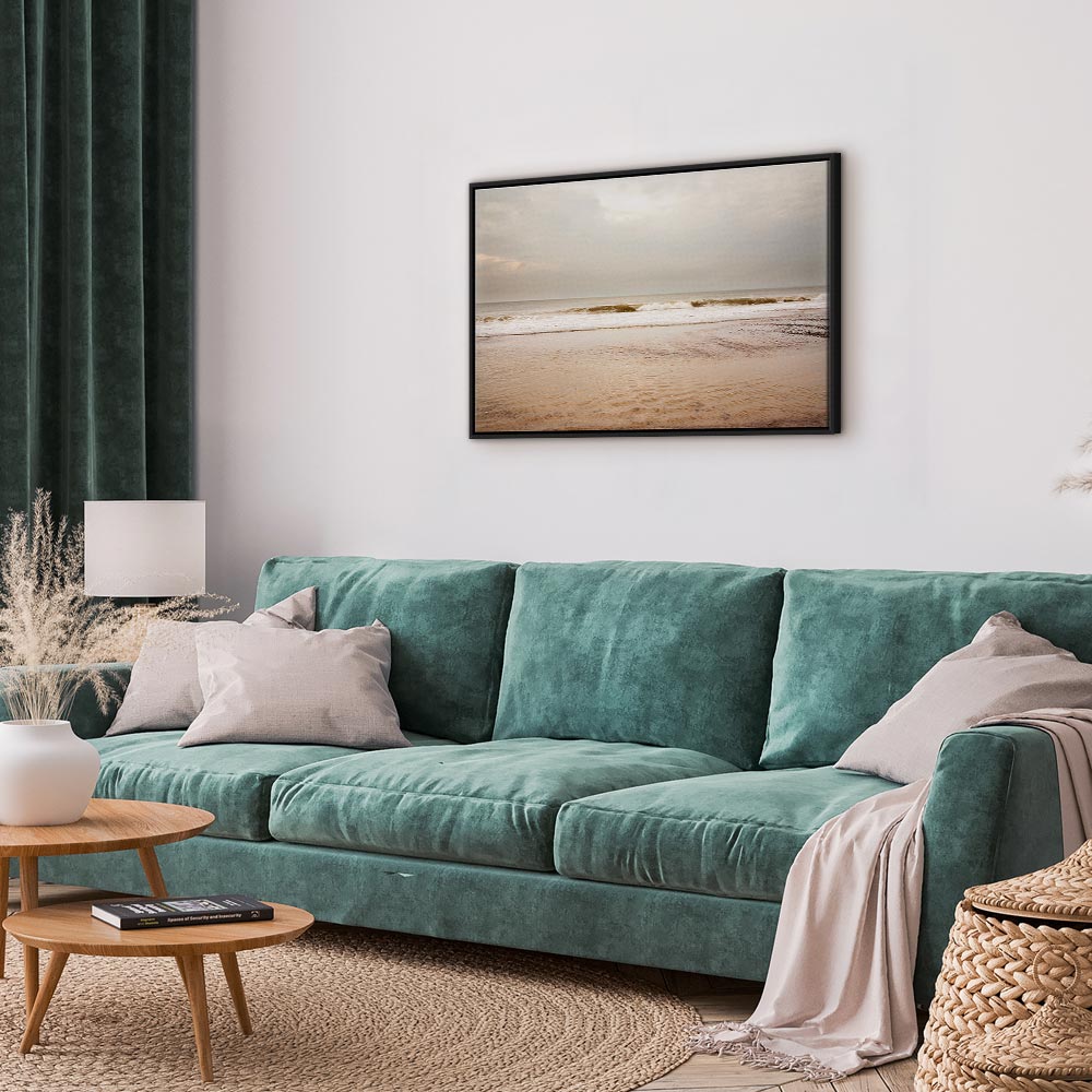 Sea After Storm Wide Canvas Print