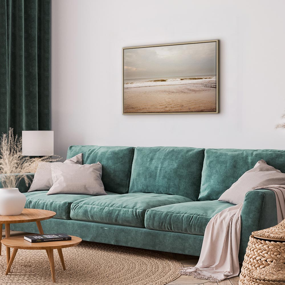 Sea After Storm Wide Canvas Print