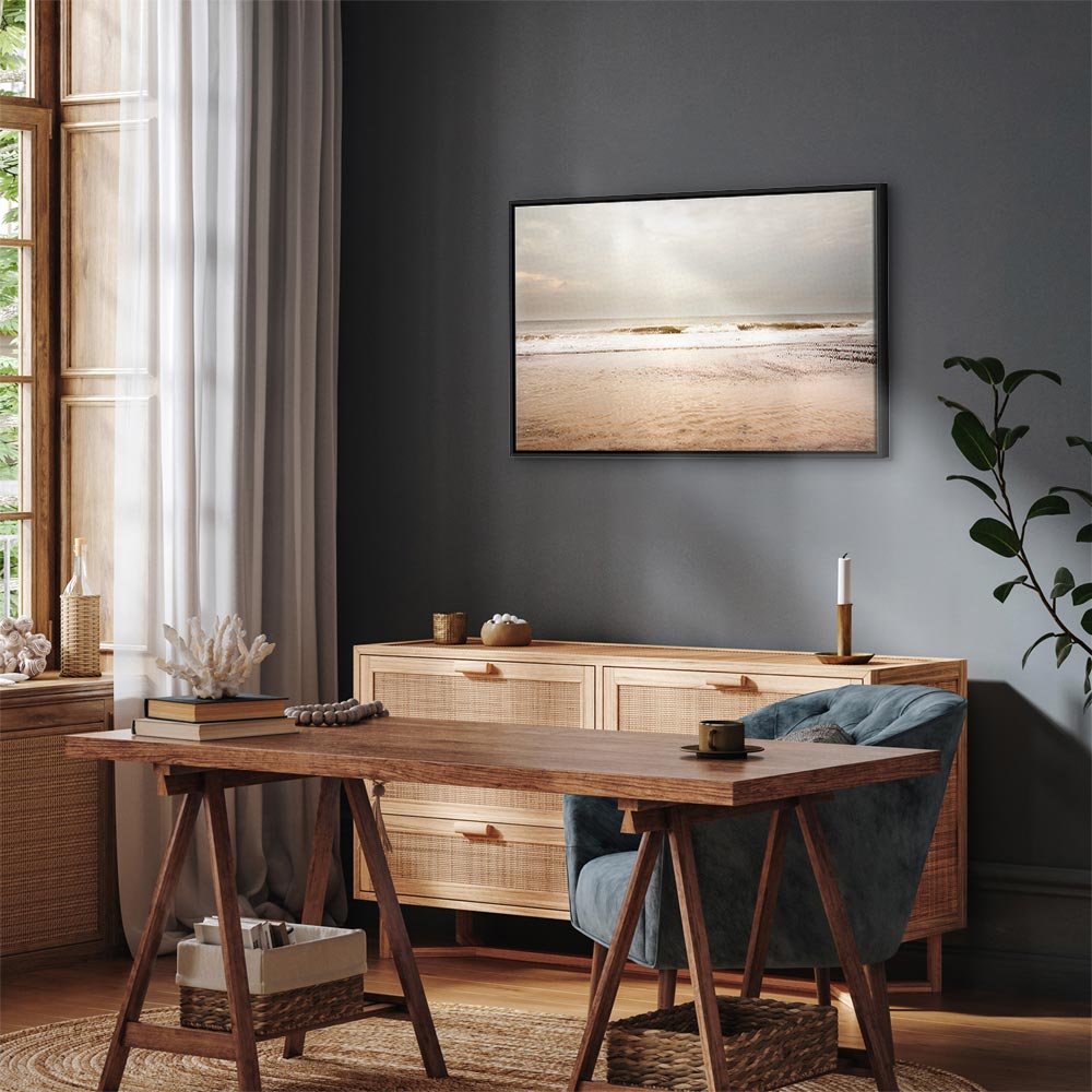 Sea After Storm Wide Canvas Print