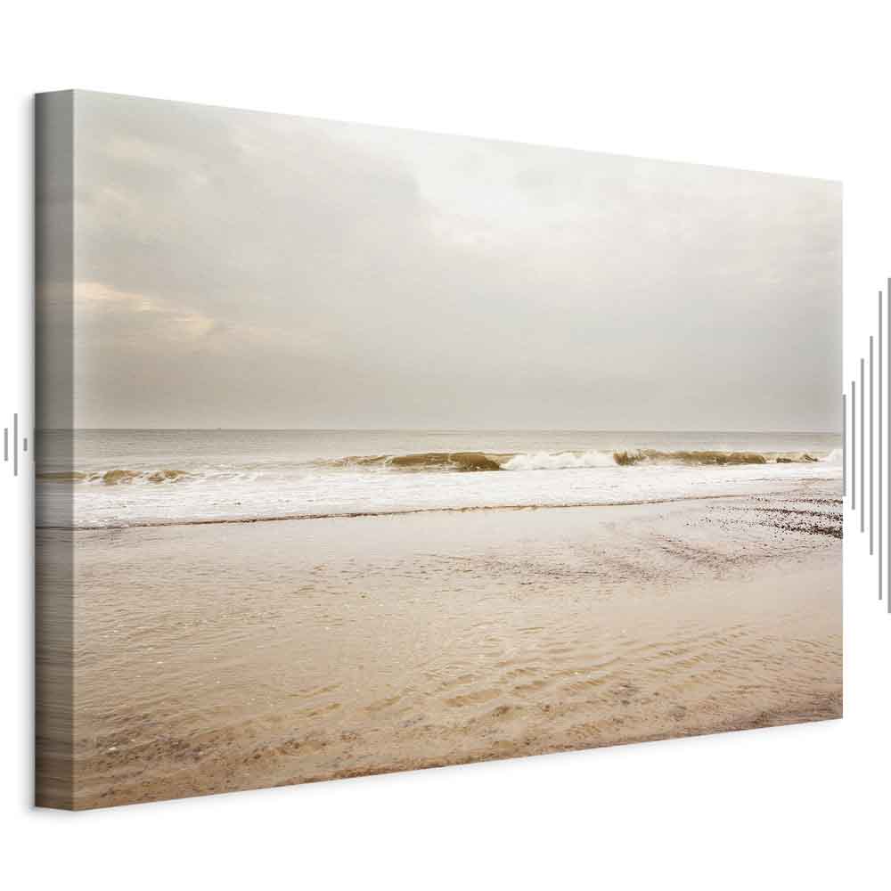 Sea After Storm Wide Canvas Print