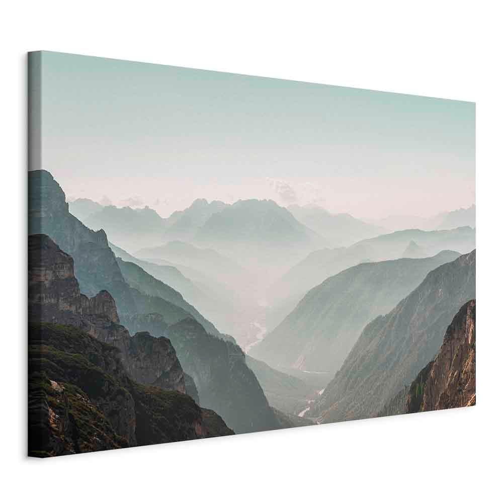 Mountain Horizon Landscape Canvas Print