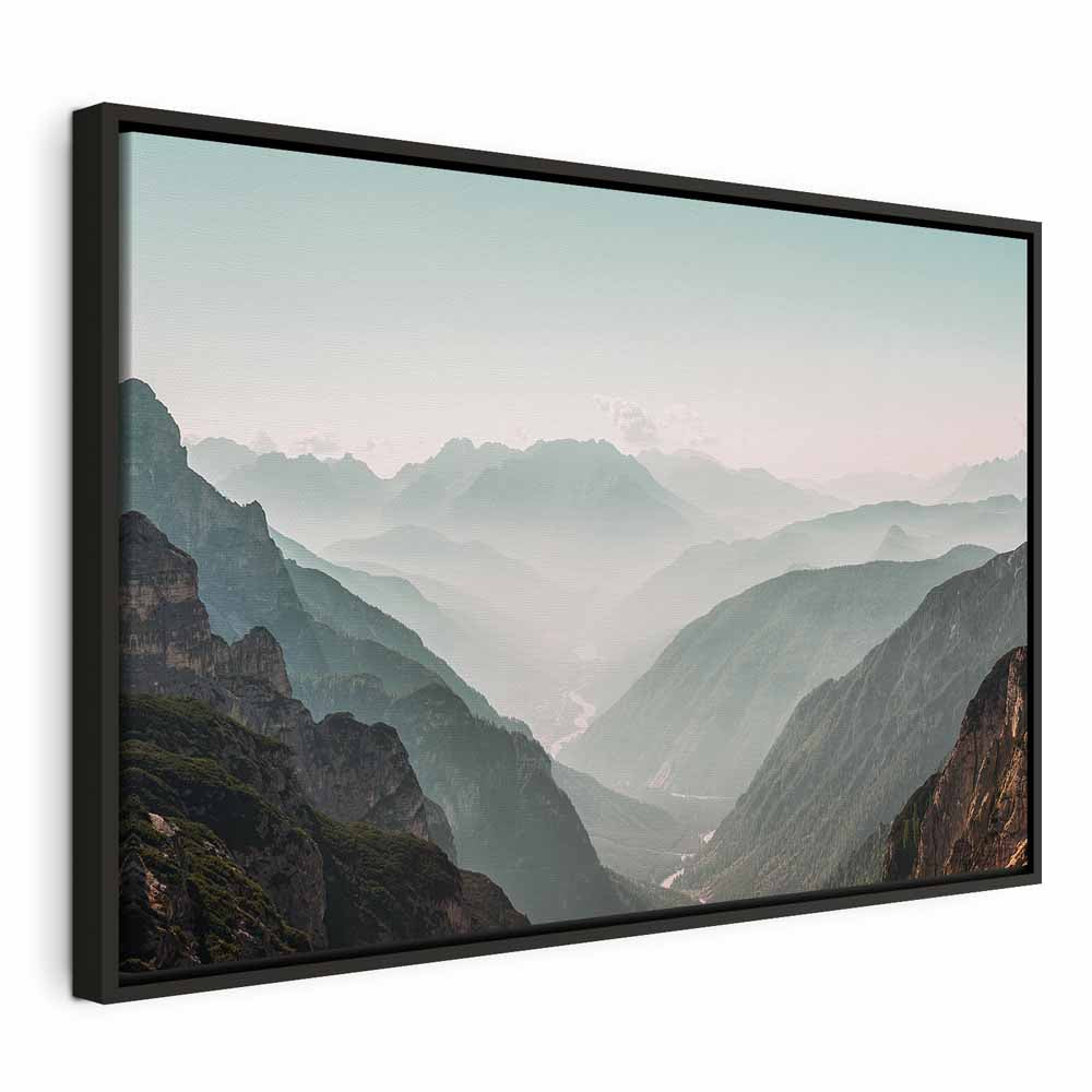 Mountain Horizon Landscape Canvas Print