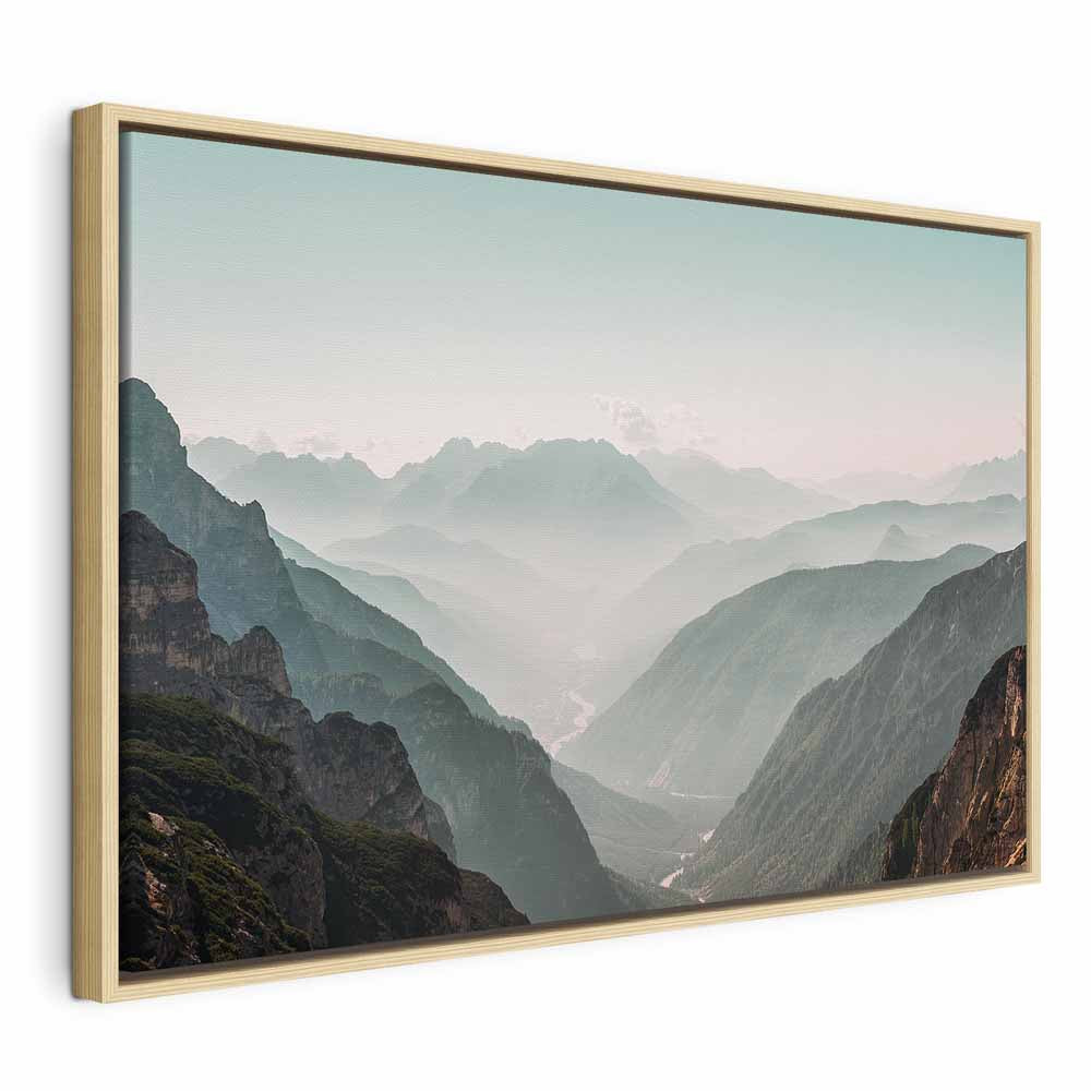 Mountain Horizon Landscape Canvas Print