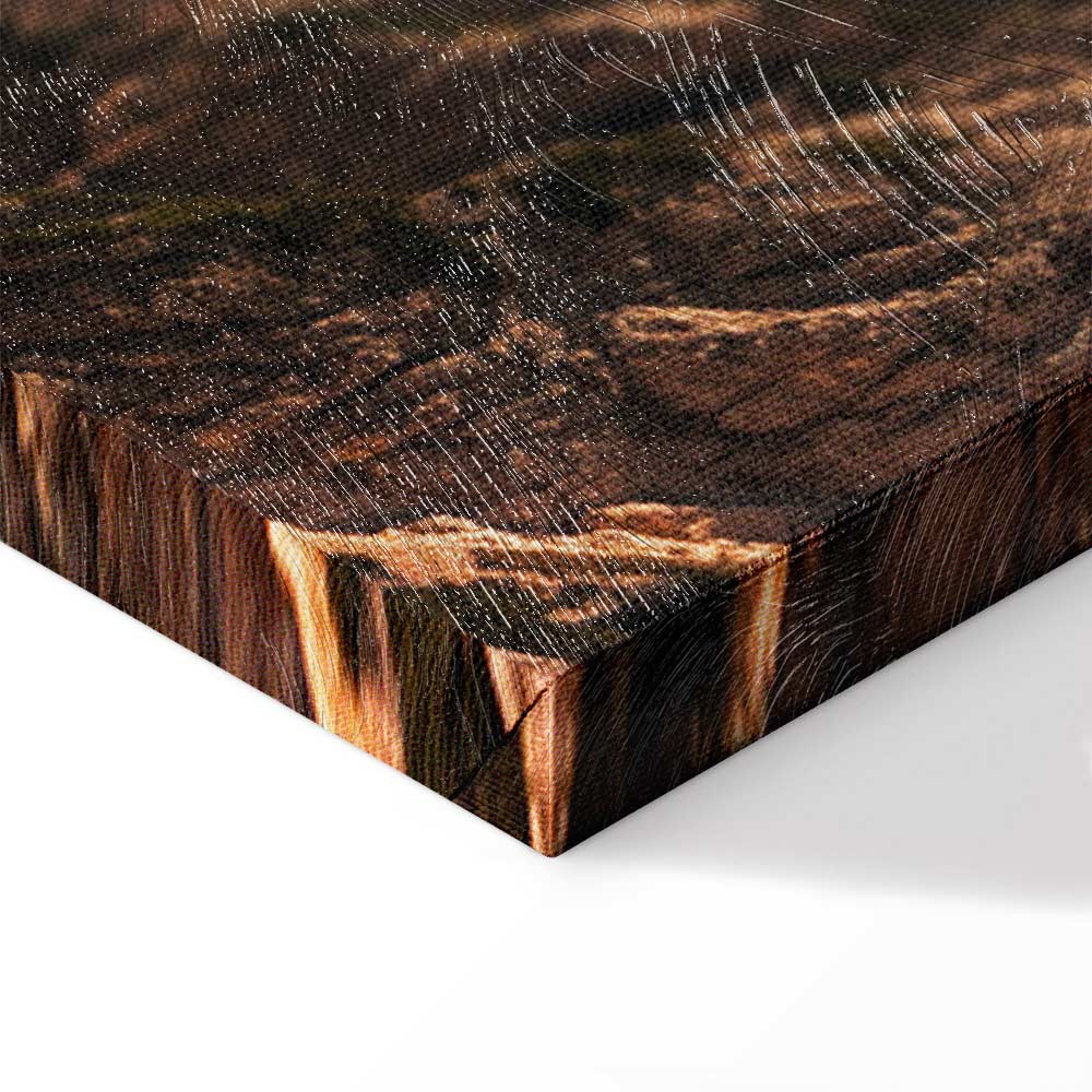 Mountain Horizon Landscape Canvas Print