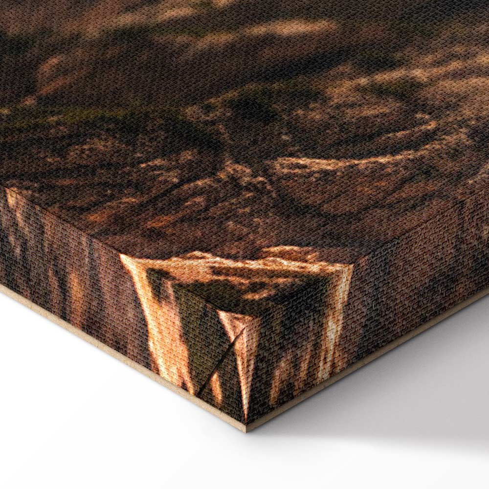 Mountain Horizon Landscape Canvas Print