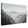 Mountain Horizon Landscape Canvas Print