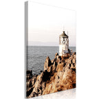 Canvas Print Lantern On The Cliff Vertical