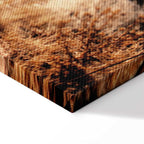 Lantern on Sea Cliff Landscape Canvas Print