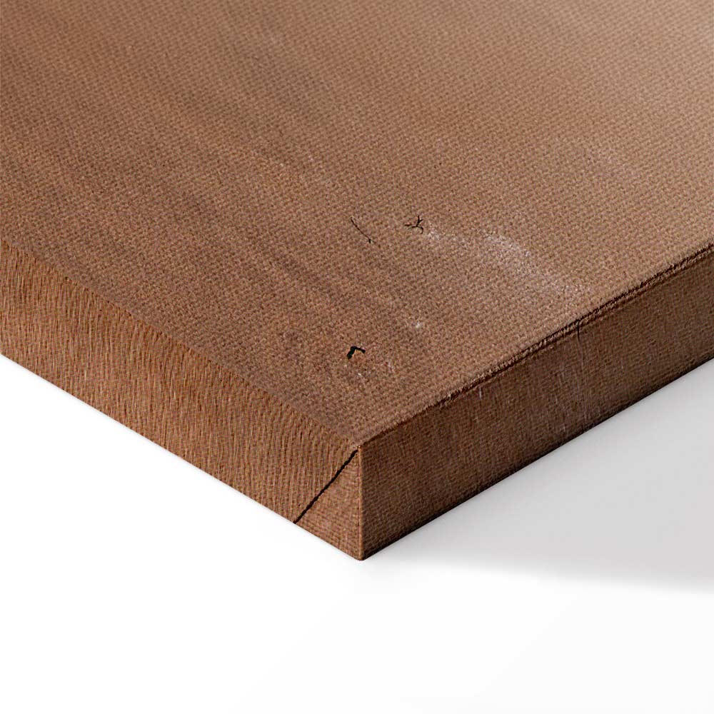 Abandoned Cutters Coastal Retro Canvas Print