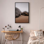 Abandoned Cutters Coastal Retro Canvas Print