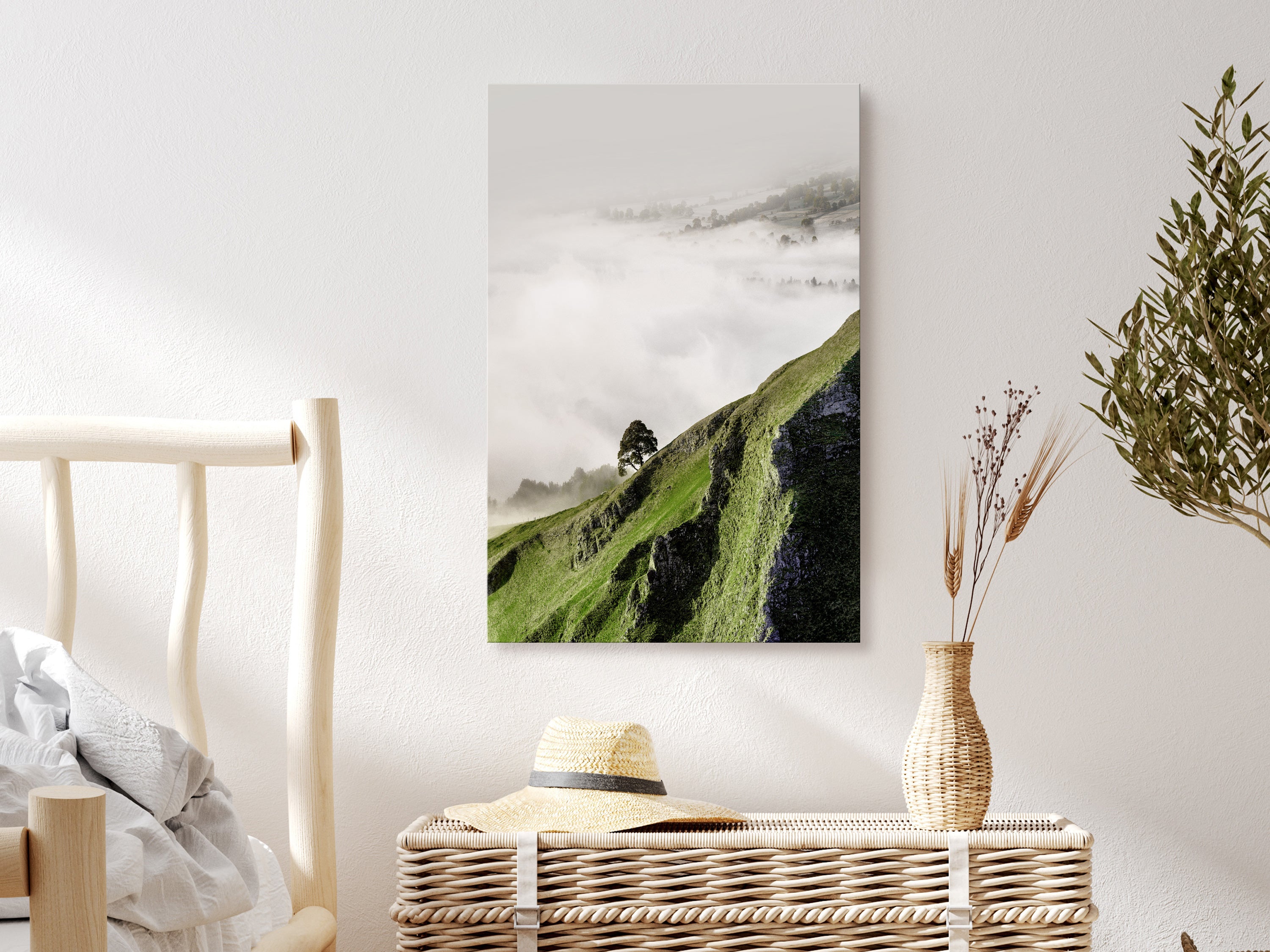 Canvas Print Tree Above Clouds Vertical