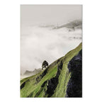 Tree Above Clouds Landscape Canvas Print