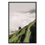Tree Above Clouds Landscape Canvas Print