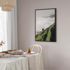 Tree Above Clouds Landscape Canvas Print