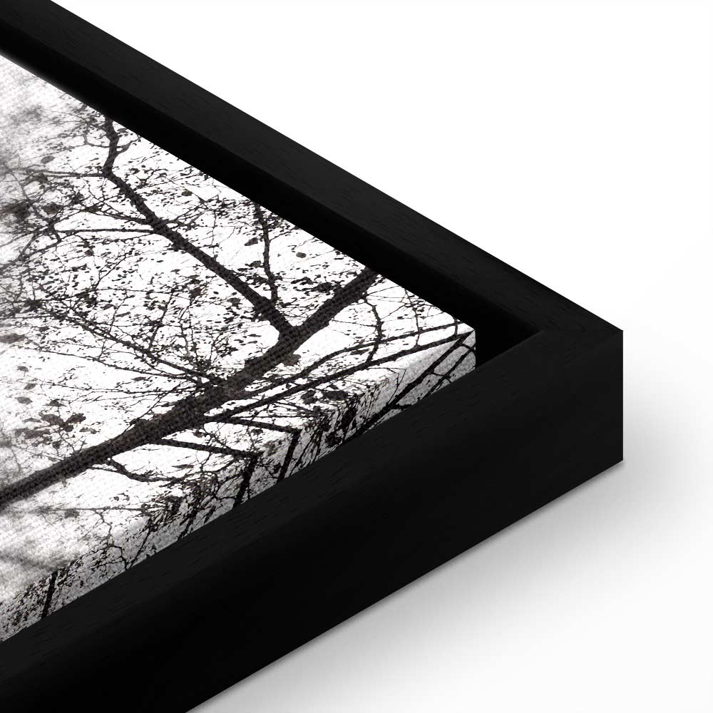 Lakeside Tree Haven Landscape Canvas Print