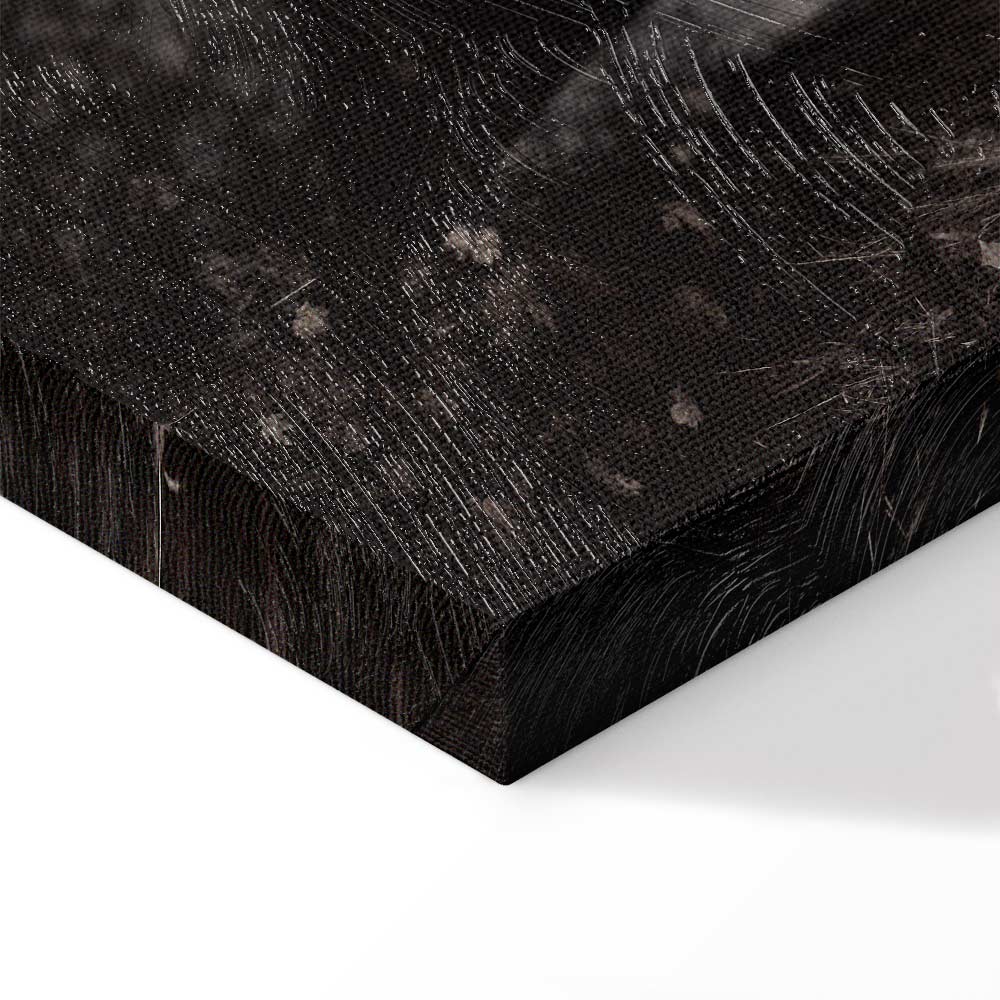 Lakeside Tree Haven Landscape Canvas Print