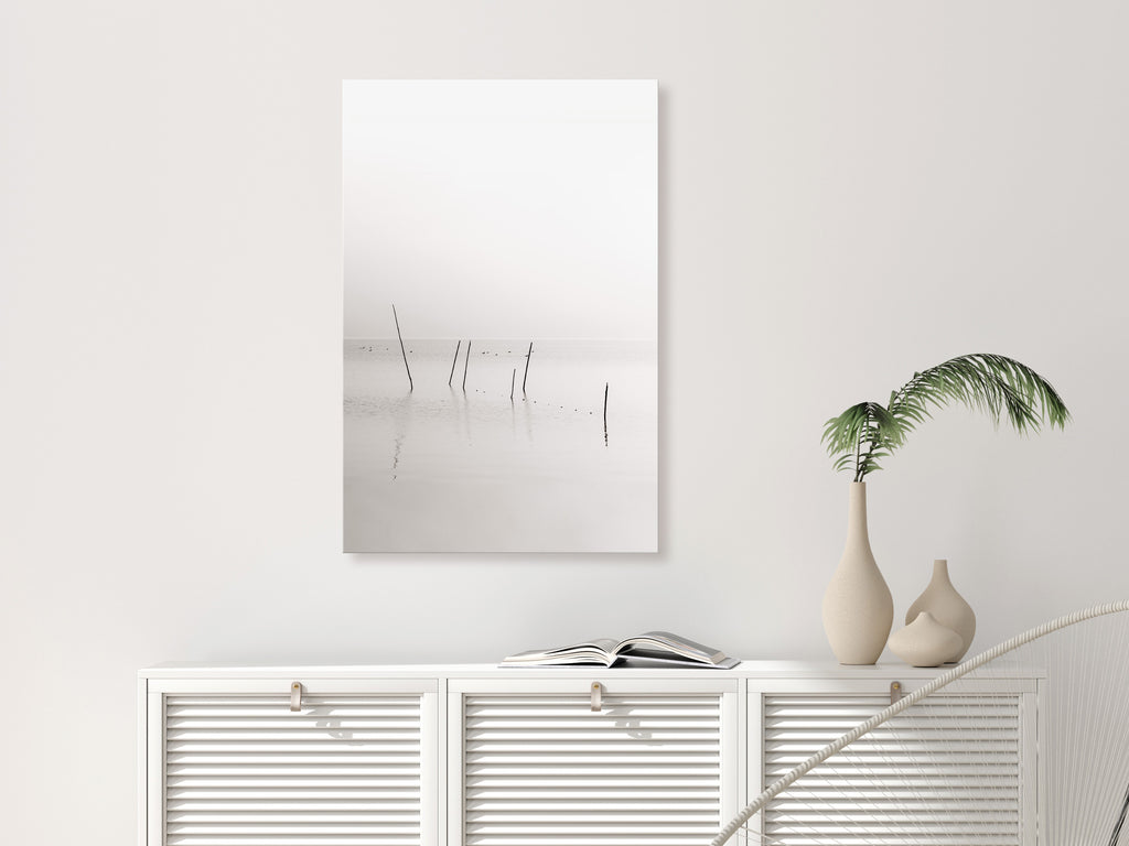Canvas Print Misty Trail Vertical (1 Part)