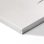 Misty Coastal Trail Vertical Canvas Print