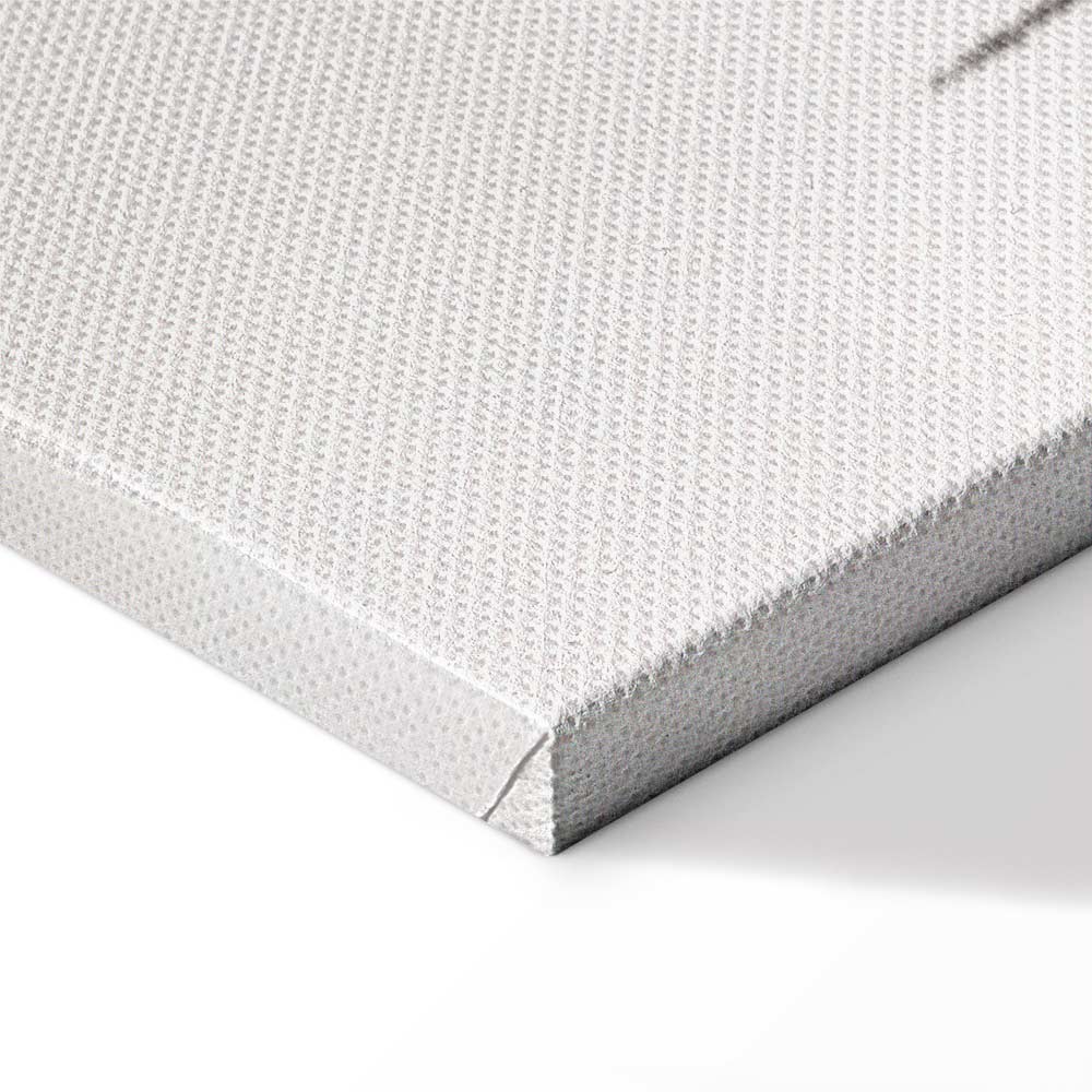 Misty Coastal Trail Vertical Canvas Print