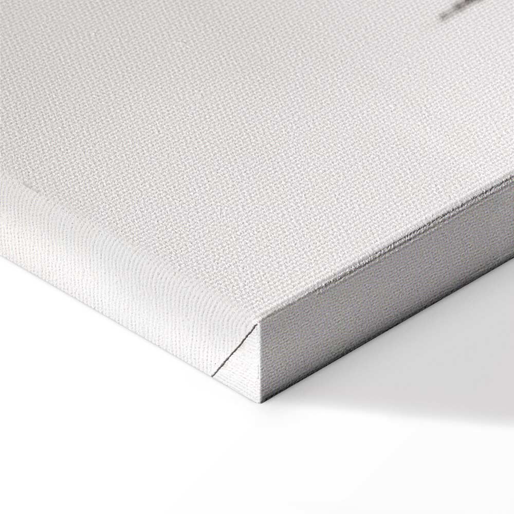 Misty Coastal Trail Vertical Canvas Print