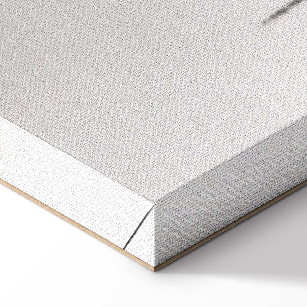 Misty Coastal Trail Vertical Canvas Print