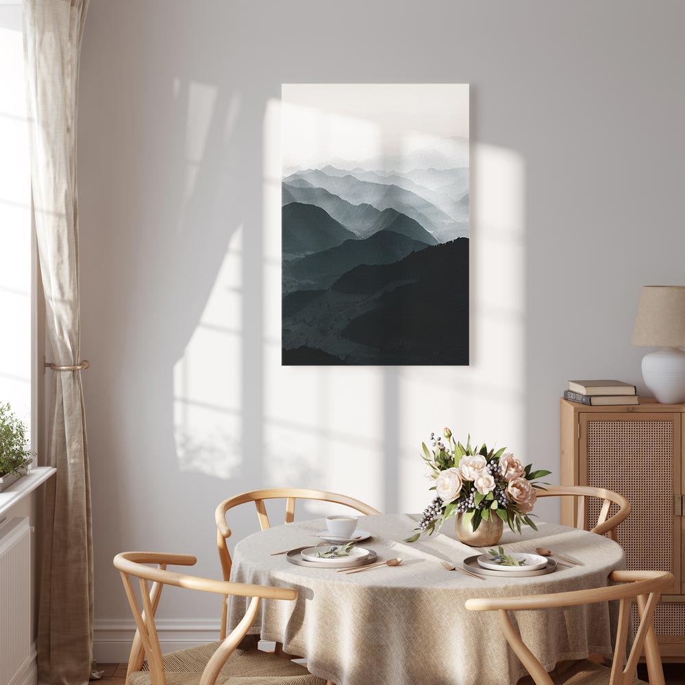 Forest Ridge Landscape Canvas Print