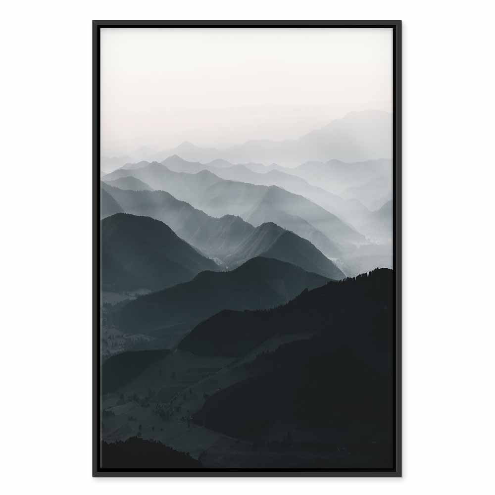 Forest Ridge Landscape Canvas Print