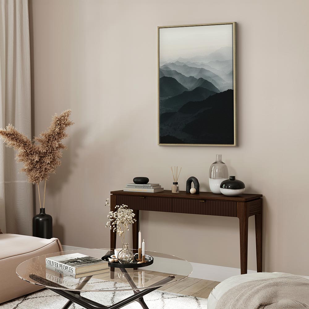 Forest Ridge Landscape Canvas Print