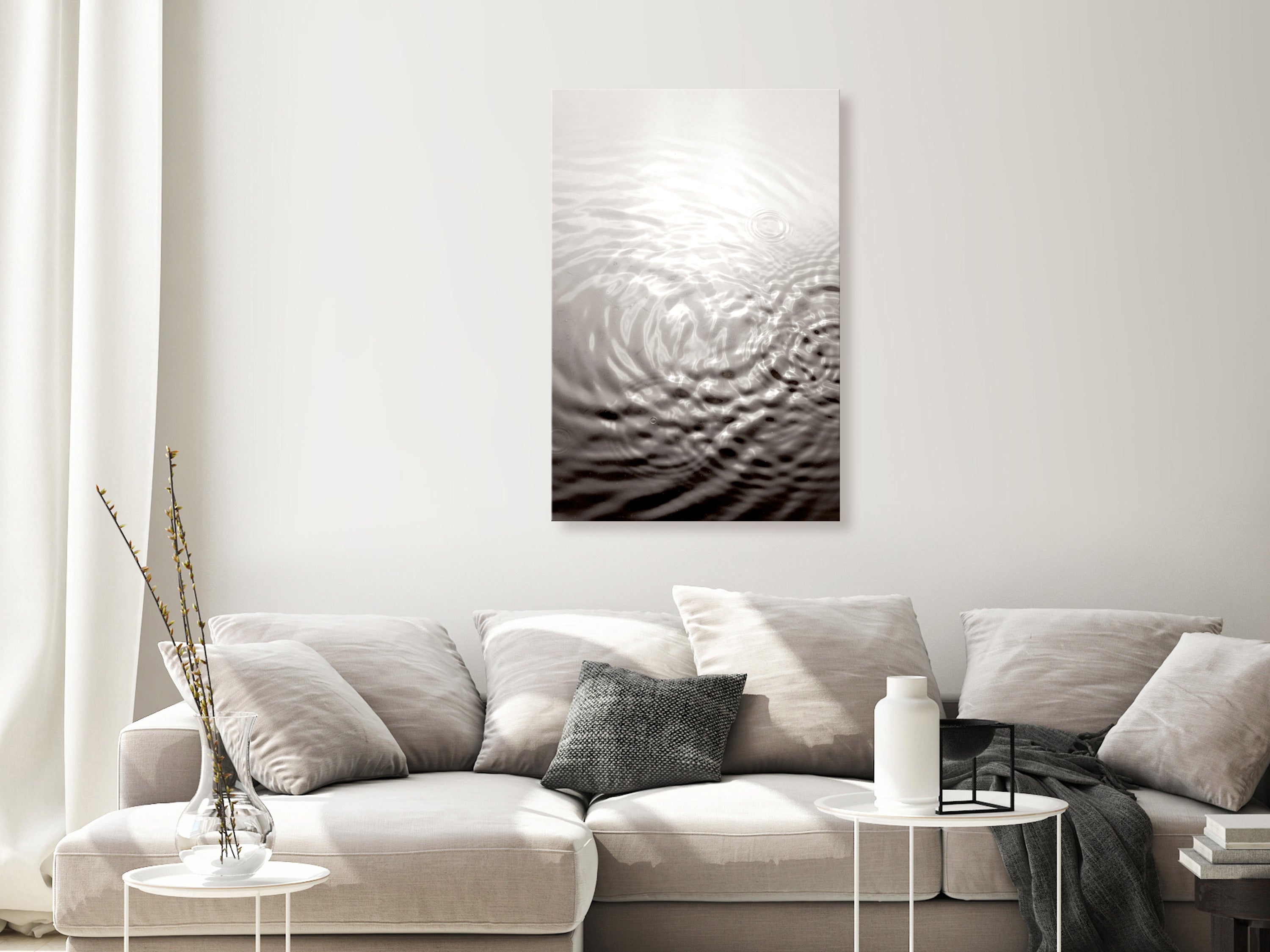 Canvas Print Water Surface (1 Part) Vertical