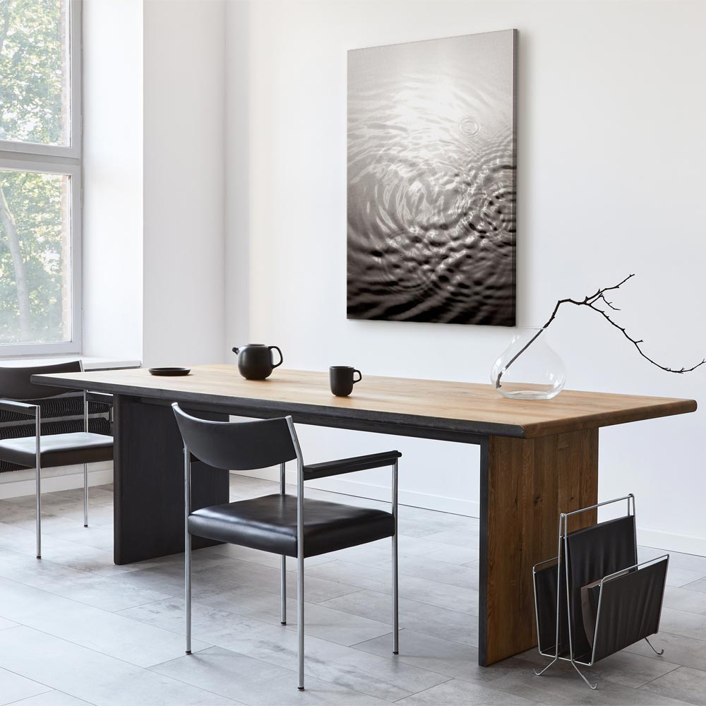 Water Surface Waves Vertical Canvas Print