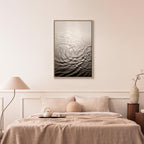 Water Surface Waves Vertical Canvas Print