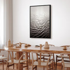 Water Surface Waves Vertical Canvas Print