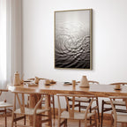 Water Surface Waves Vertical Canvas Print