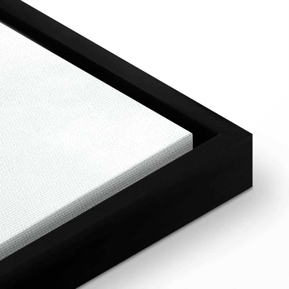 Road Across Plains Landscape Canvas Print