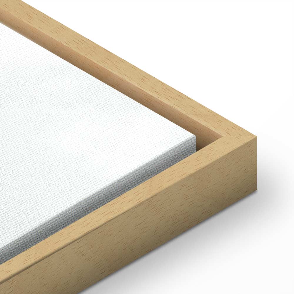 Road Across Plains Landscape Canvas Print