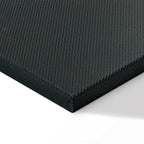 Forest Fog Landscape Vertical Canvas Print