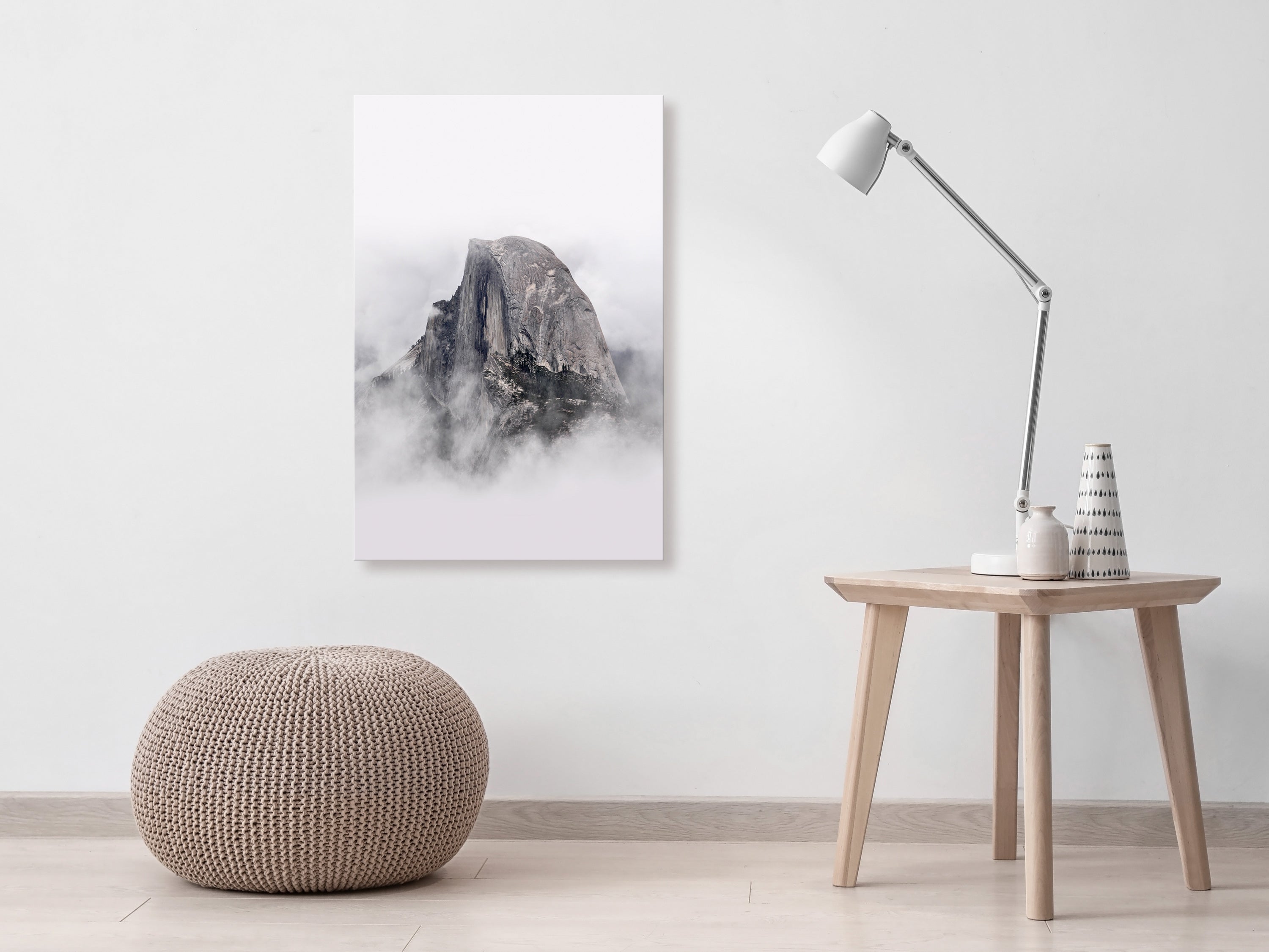 Canvas Print Half Dome Vertical 1 Part