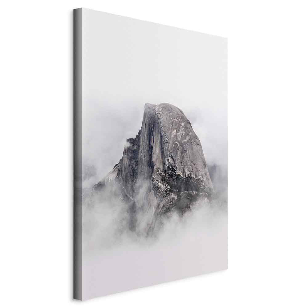 Half Dome Mountain Landscape Canvas Print